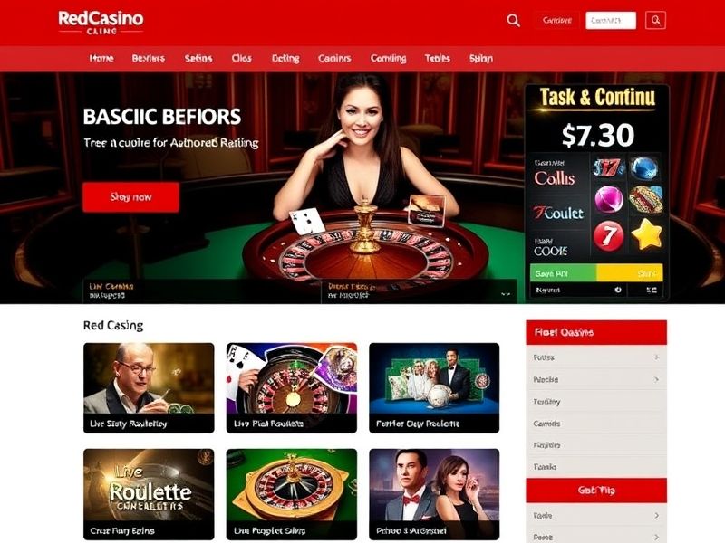 Play premium real-money gambling games at Red Casino Online, including slots, blackjack, roulette, and baccarat. Get expert reviews, bonuses, and guides to elevate your casino experience.
